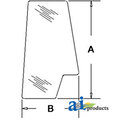 A & I Products Glass, Door, Rear 41.5" x34" x2.25" A-3233051R1
